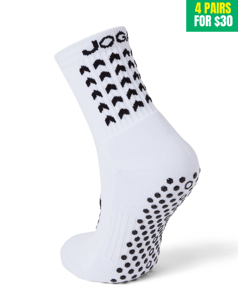 Joga Performance Grip Socks 2.0 - blanc