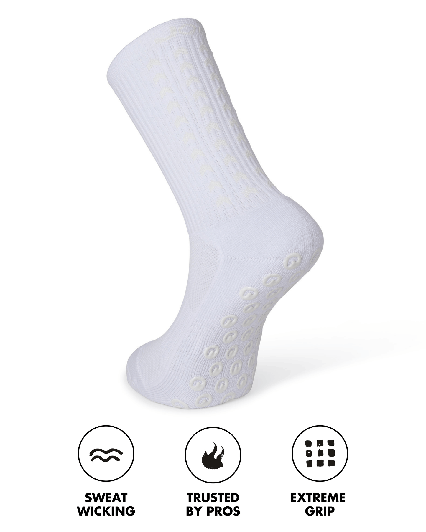 Performance Grip Socks 2.0 - Whiteout