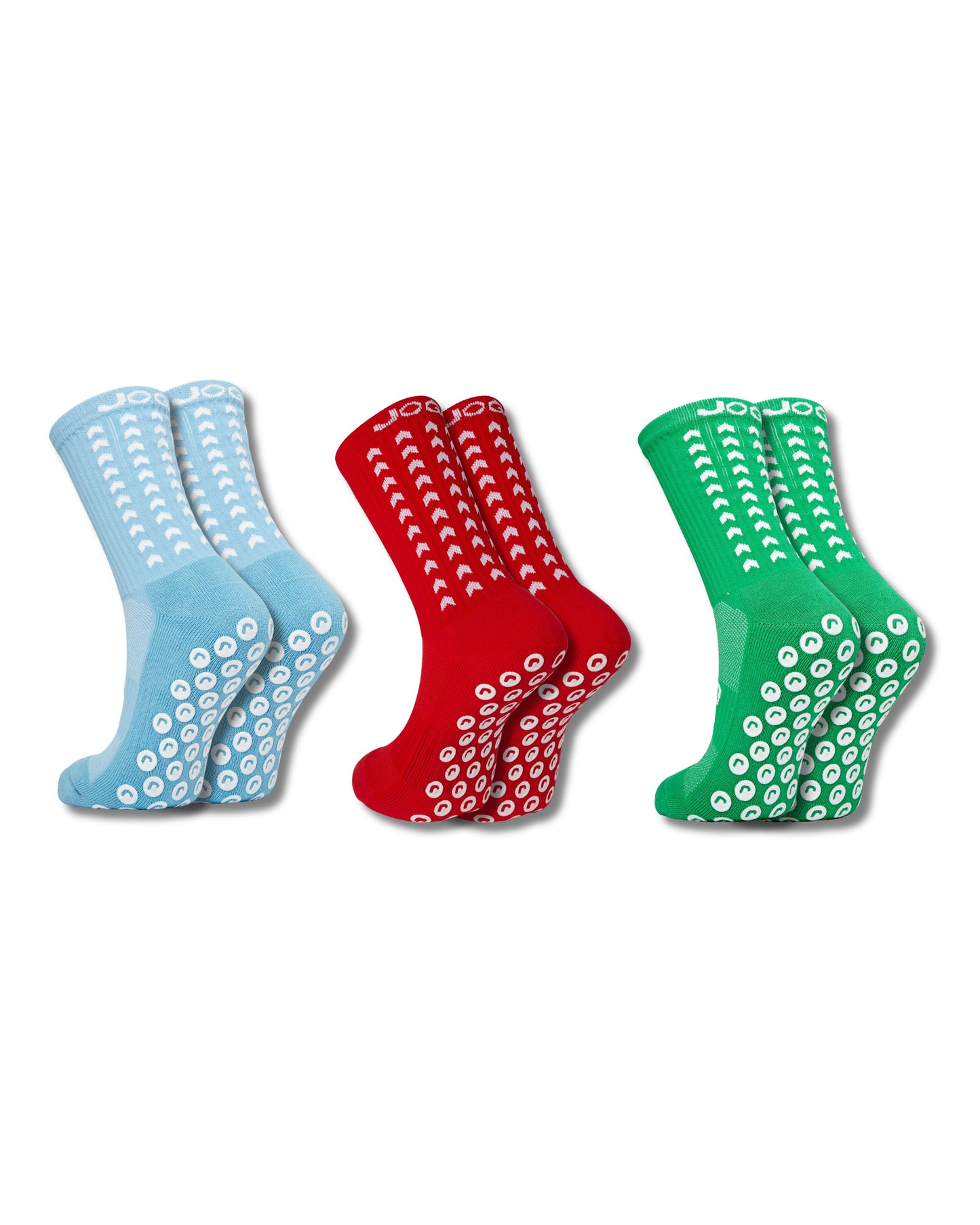 Calcetines de Agarre & Rendimiento 2.0 (Pack-3)