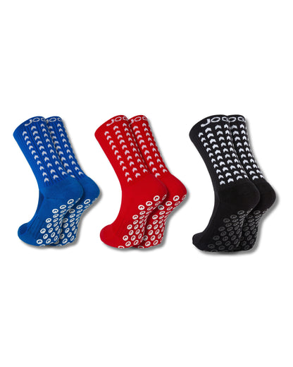 Calcetines de Agarre & Rendimiento 2.0 (Pack-3)