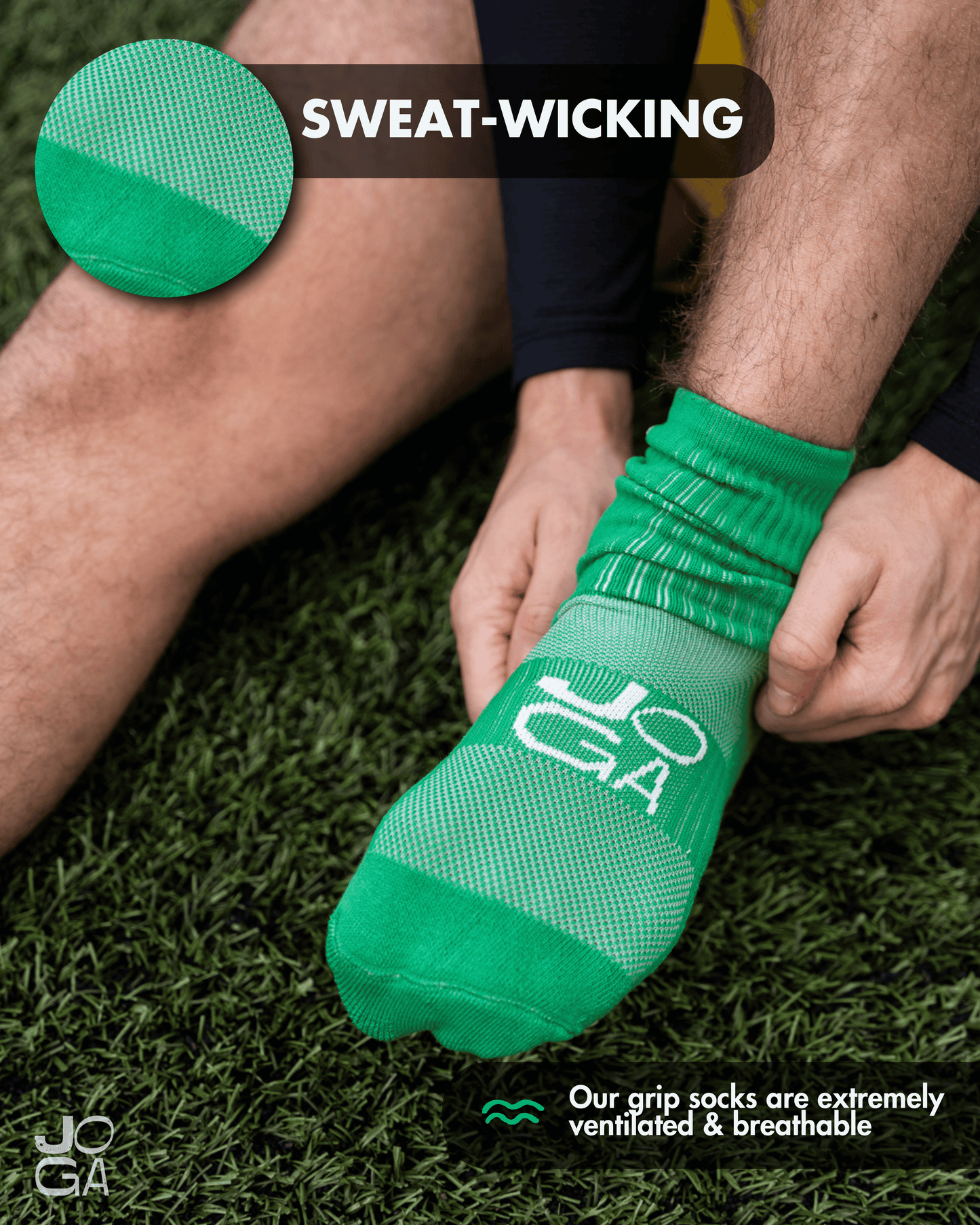 Performance Grip Socks 2.0 - Green