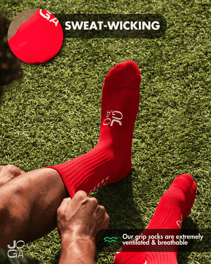 Performance Grip Socks 2.0 - Red