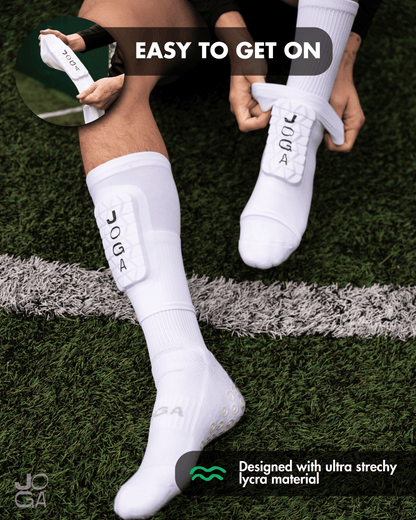 Shin Pad Sleeve - White