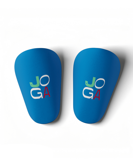 Joga Shin Pads - blu/verde/rosso