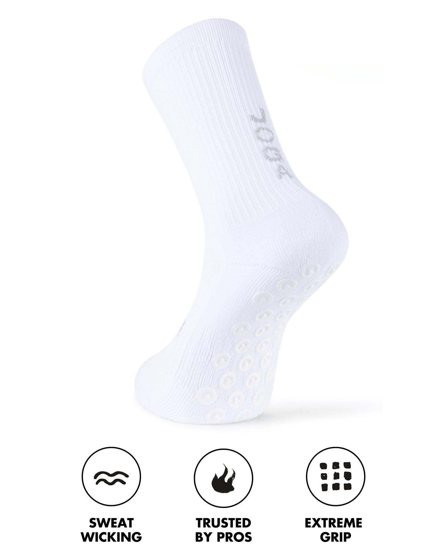 Calzini Pro Grip - Bianco