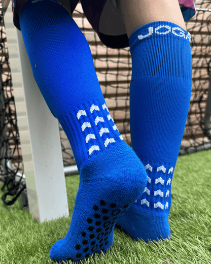 JOGA Starz Full-Length Grip Socks - Blue