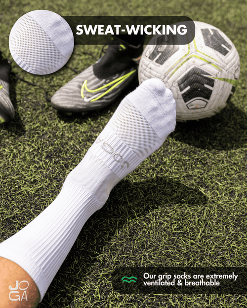 Chaussettes Pro Grip - blanches