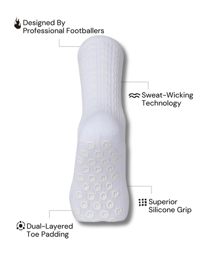 Chaussettes Performance Grip 2.0 - Whiteout