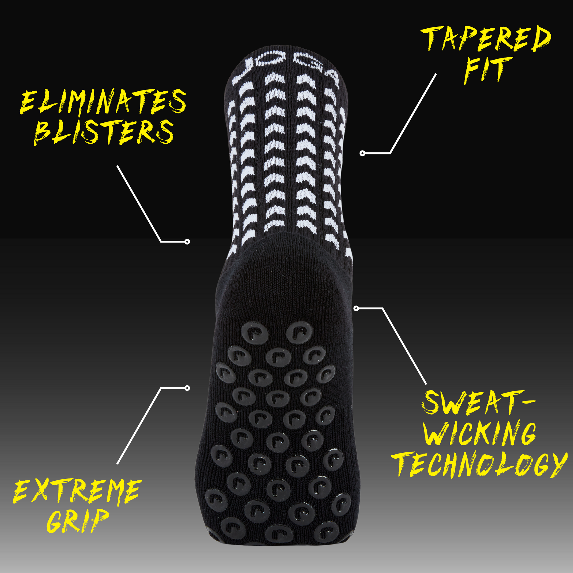 JOGA Performance Grip Socks 2.0 - Black