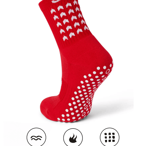 Calcetines de Agarre Starz - Rojos