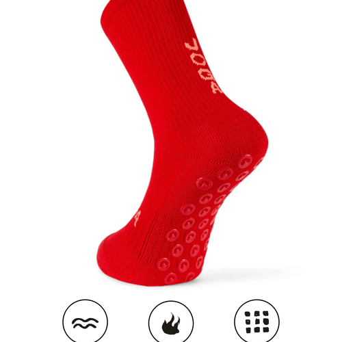 Chaussettes Pro Grip - Rouge