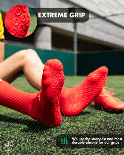 Pro Grip Socks - Red