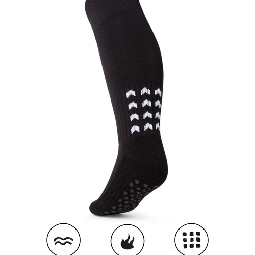 Starz Full-Length Grip Socks - Black