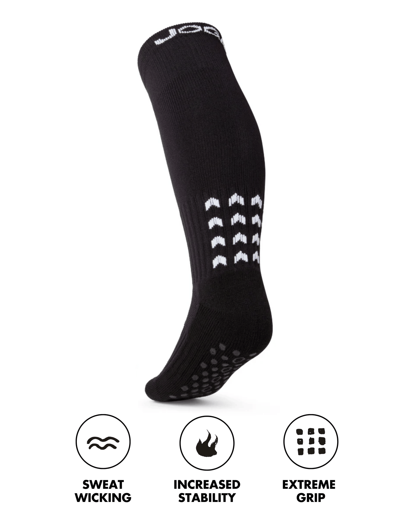 Starz Full-Length Grip Socks - Black