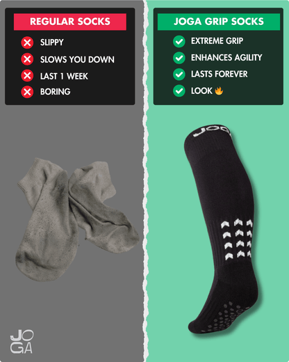 Starz Full-Length Grip Socks - Black