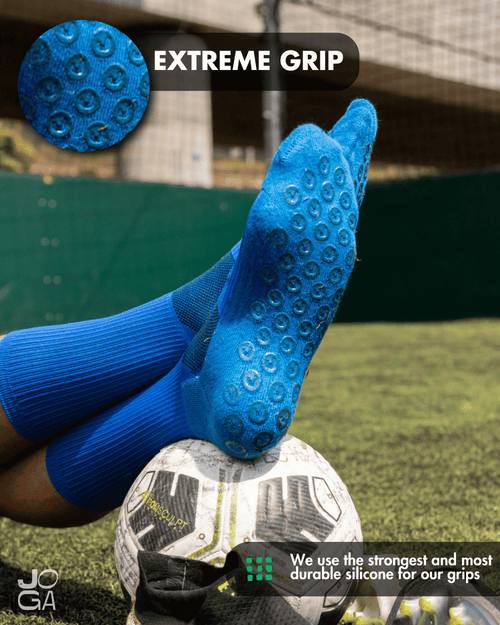 Chaussettes Pro Grip - Bleues