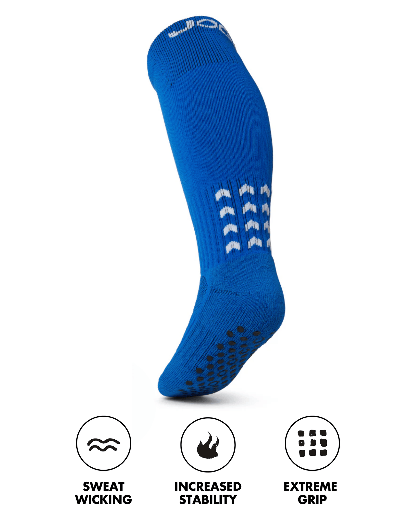 Starz Full-Length Grip Socks - Blue