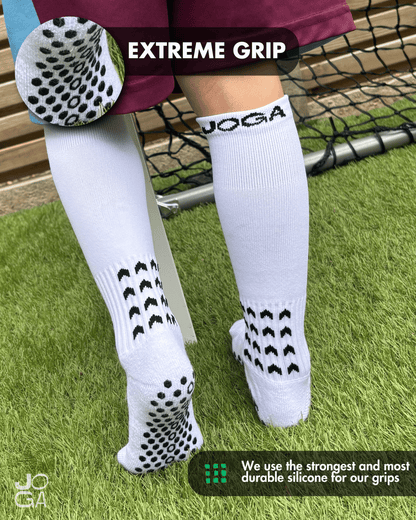 Starz Full-Length Grip Socks - White