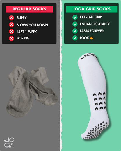 Starz Full-Length Grip Socks - White