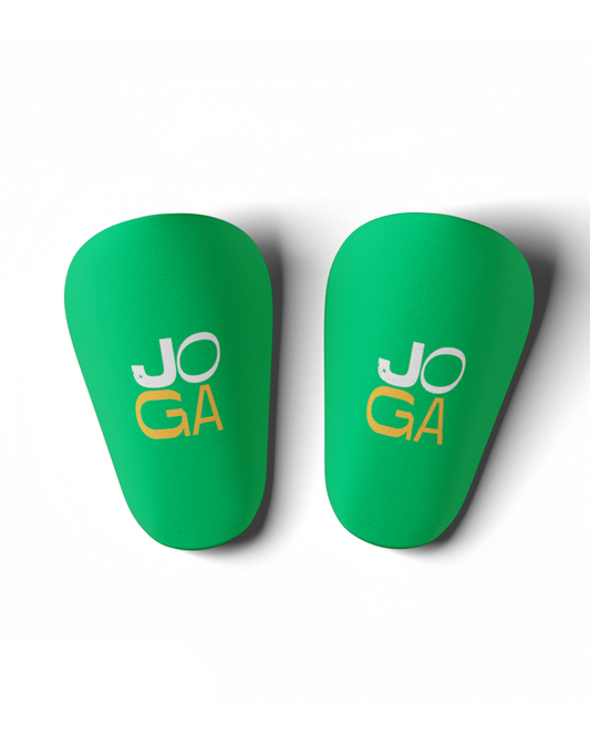 Joga Shin Pads - verde/bianco/arancione