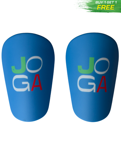 JOGA Shin Pads - BLUE/GREEN/RED