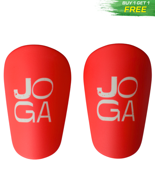 JOGA Shin Pads - RED/WHITE