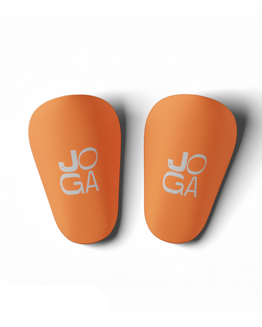 Joga Shin Pads - Oranje/wit