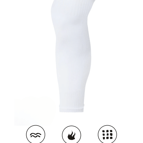 Manche à chaussettes - Blanc