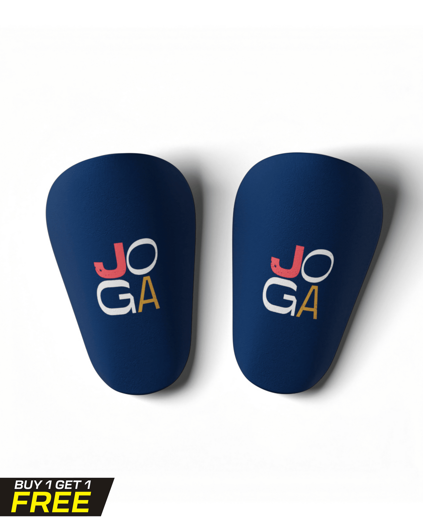 Joga Shin Pads - Azul/Rojo/Oro