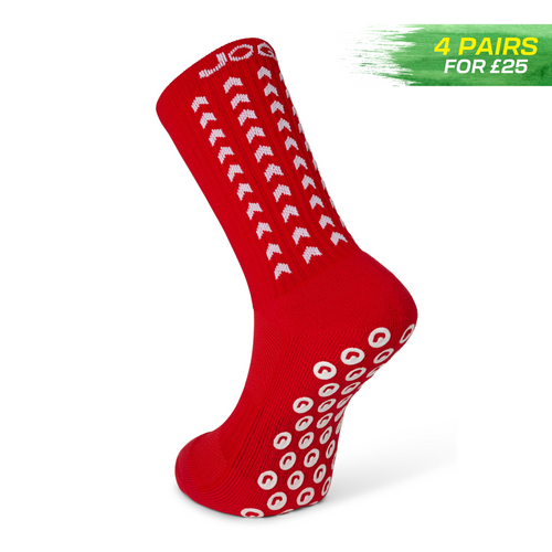 JOGA Performance Grip Socks 2.0 - Red