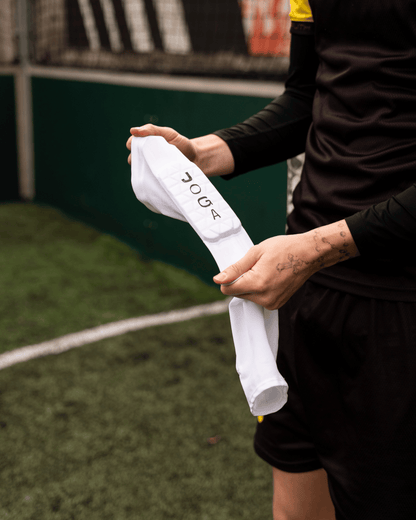 Shin Pad Sleeve - White