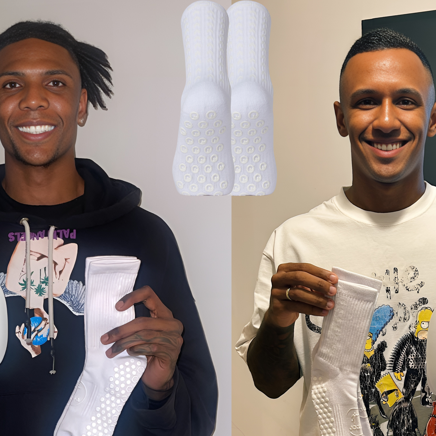 Exclusive 6 Pair Bundle - Performance Grip Socks 2.0 Whiteout