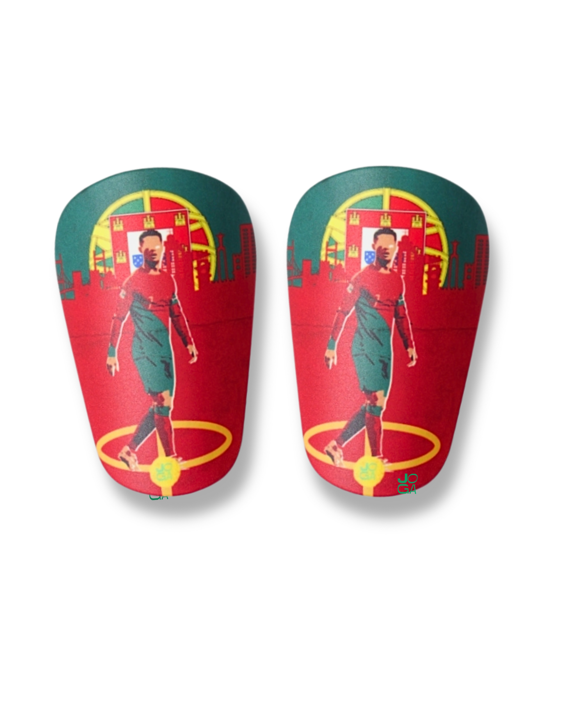 Cr7 kids shin pads sales