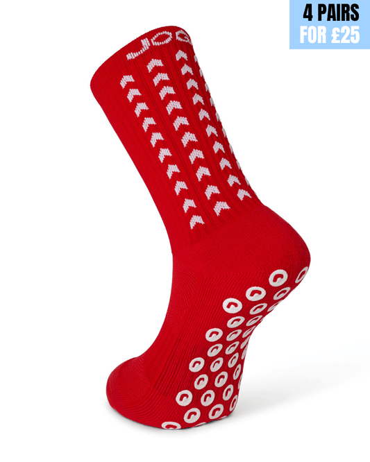 Performance Grip Socks 2.0 - Red