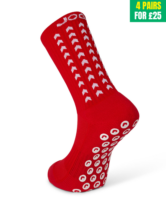 Calcetines Performance Grip 2.0 - Rojos