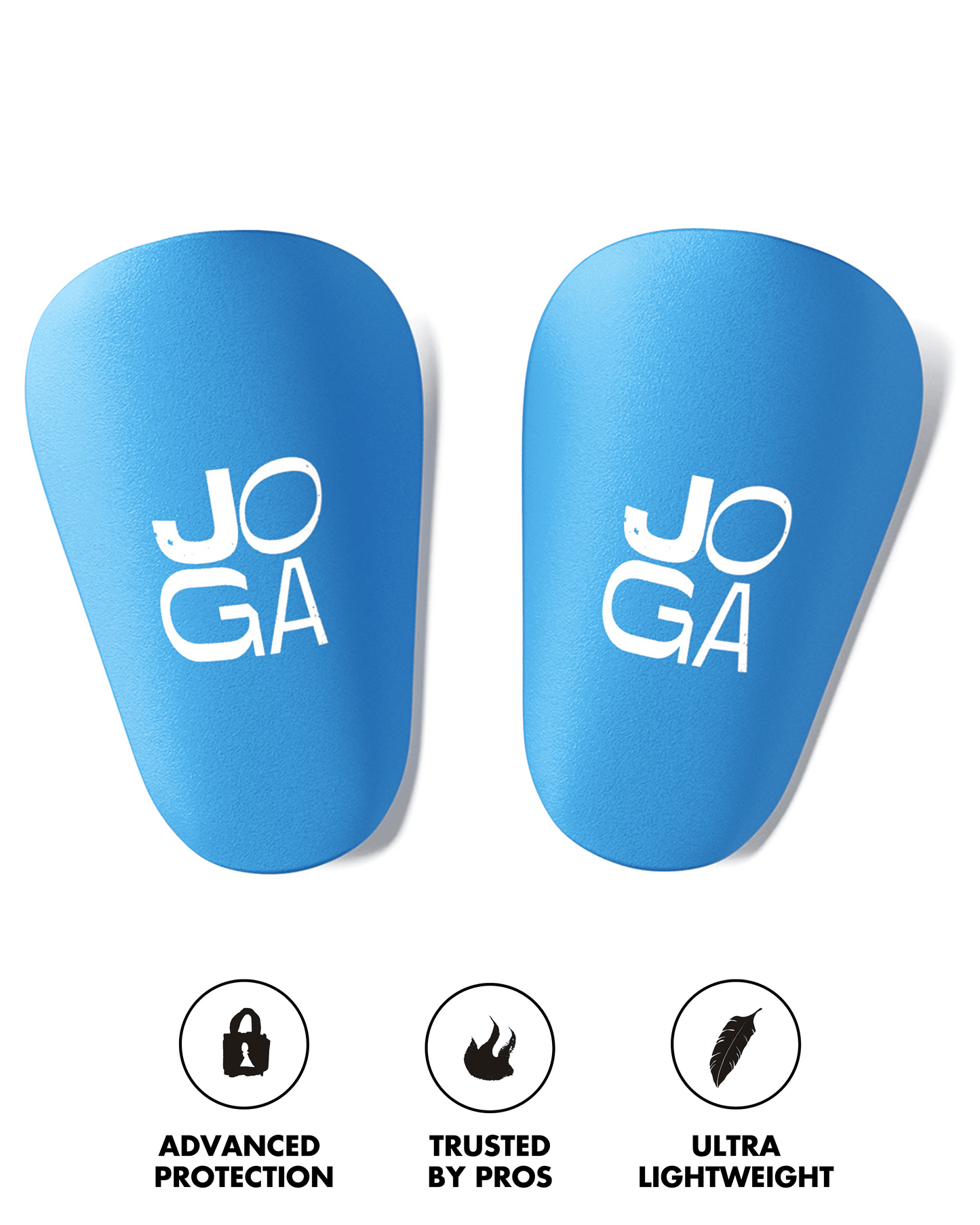 Shin Pads - BLUE/WHITE