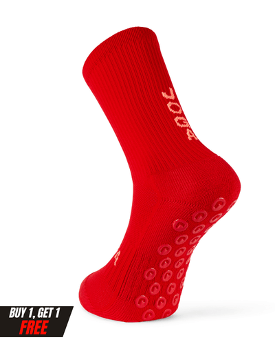 Pro Grip Socks - Red