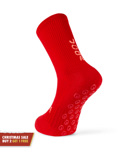 Pro Grip Socks - Red