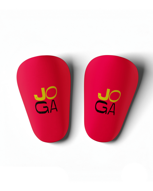 Joga Shin Pads - rouge / jaune / noir