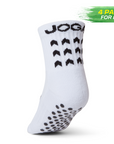 JOGA Starz Grip Socks - White
