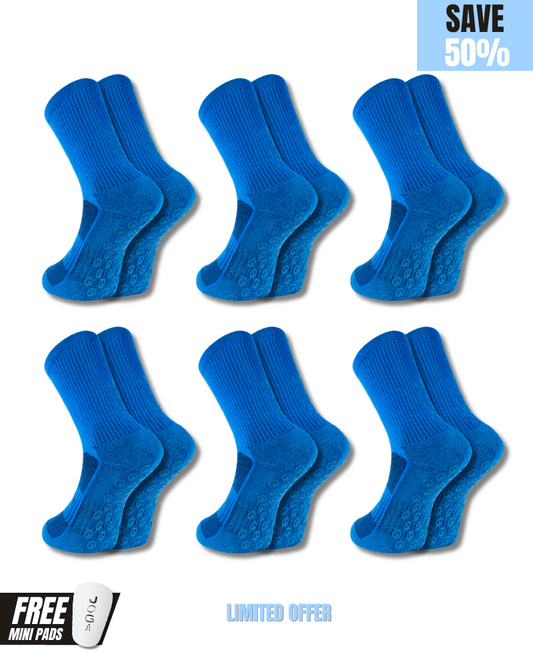 Joga Pro Grip Socks - Blue