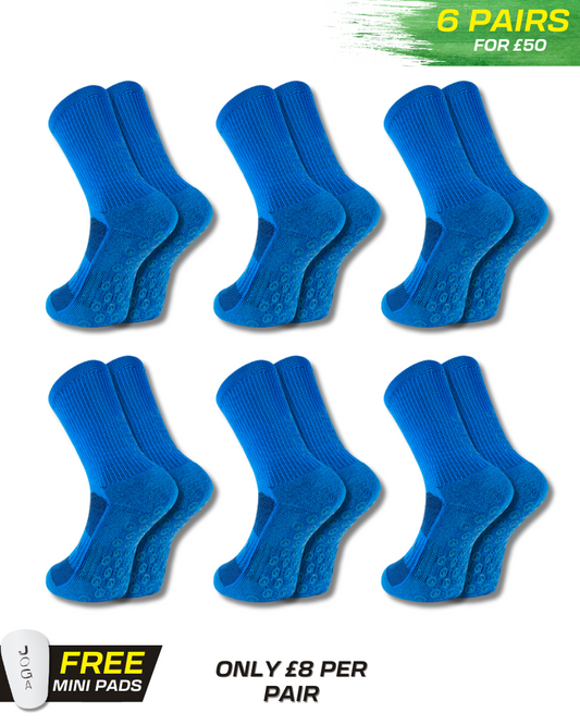 Joga Pro Grip Socks - Bleu