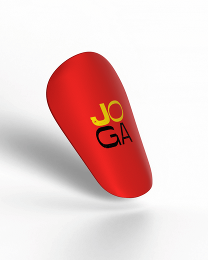 Joga Shin Pads - rood/geel/zwart