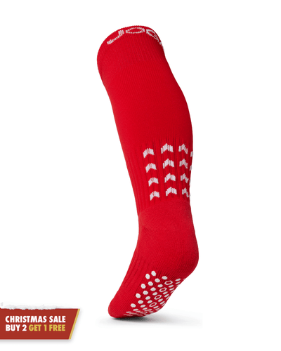 Starz Full-Length Grip Socks - Red