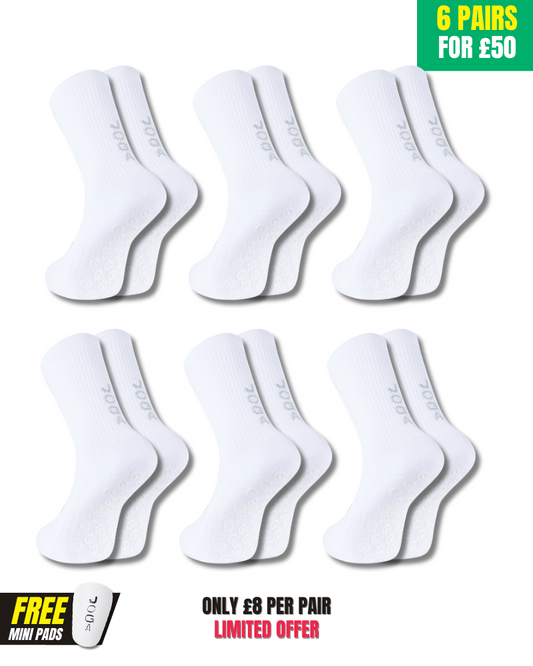 Joga Pro Grip Socks - Blanc