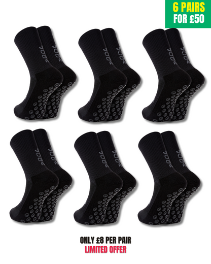 Joga Pro Grip Socks - Black