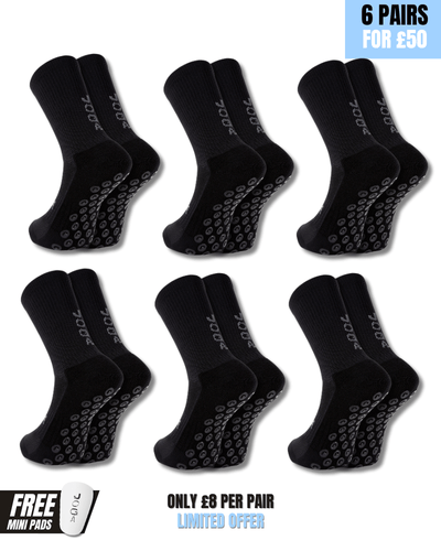 Joga Pro Grip Socks - Black