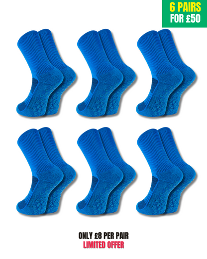 Joga Pro Grip Socks - Bleu