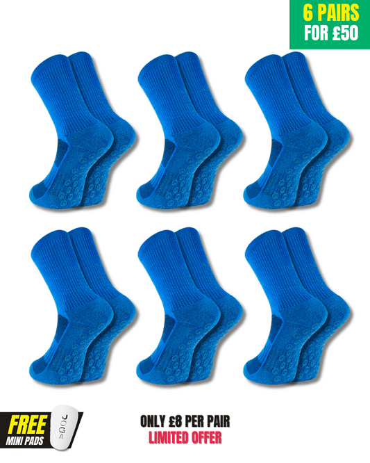 Joga Pro Grip Socken - Blau