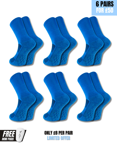 Joga Pro Grip Socks - Blue